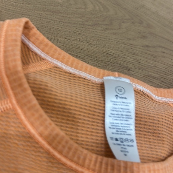 Ivivva Girl Bright Orange Sports Tee 12 - Picture 2 of 4